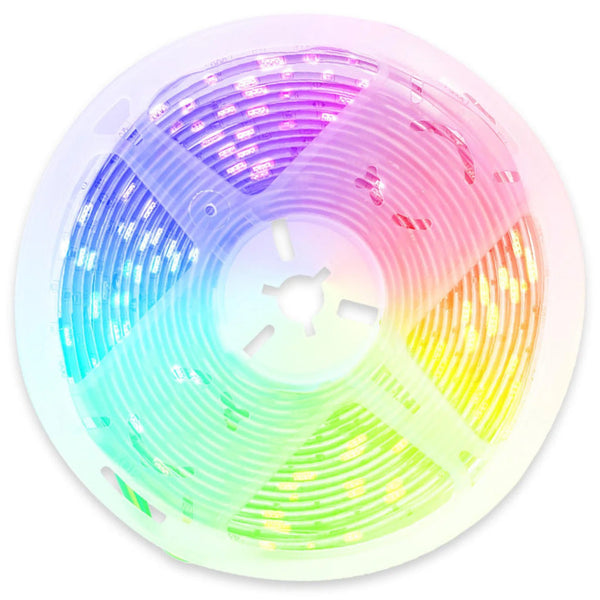 TECPHILE - 5050 60L RGB Smart LED Strip Light with Controller - 1