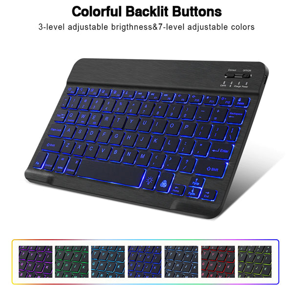 TECPHILE - Wireless Keyboard Case for Xiaomi Pad 5/5 Pro - 3