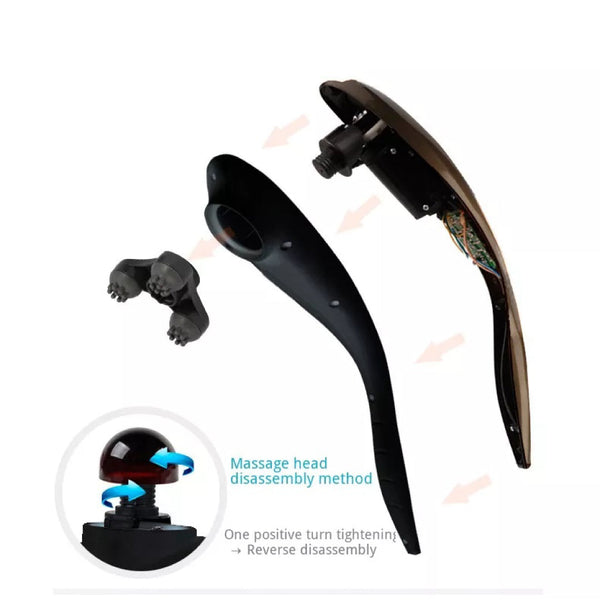 TECPHILE -  P0442 Wireless HandHeld  Massage Hammer - 3