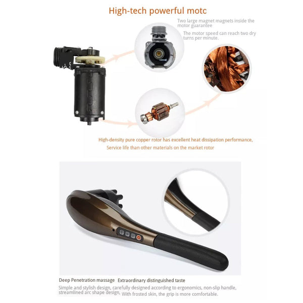 TECPHILE -  P0442 Wireless HandHeld  Massage Hammer - 4