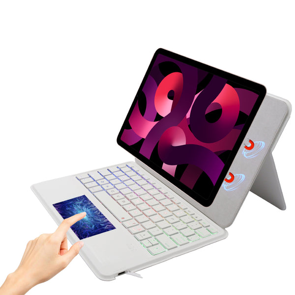 TECPHILE - P109 Magnetic Wireless Keyboard Case for iPad - 7