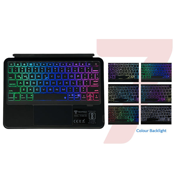 TECPHILE - P109 Magnetic Wireless Keyboard Case for iPad - 14