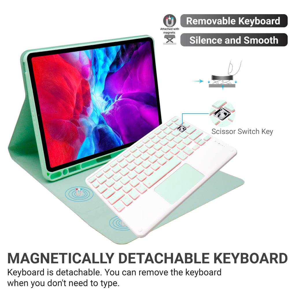 Concept-Kart-TECPHILE-PS11T-Wireless-Keyboard-Case-For-iPad-Green-1_8
