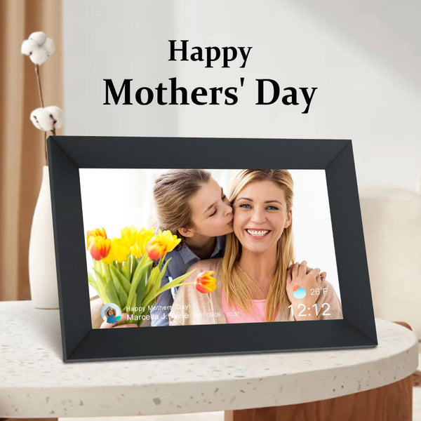 TECPHILE - Portrait 9 inch Smart WiFi Photo Frame - 7