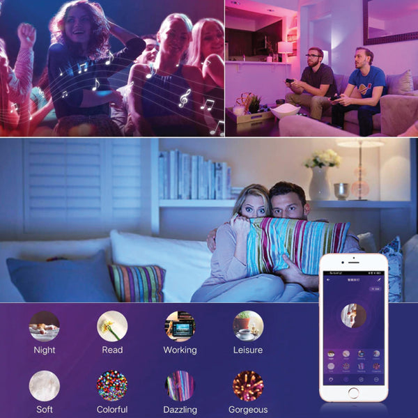 TECPHILE - RGBW LED Strip Light - 31