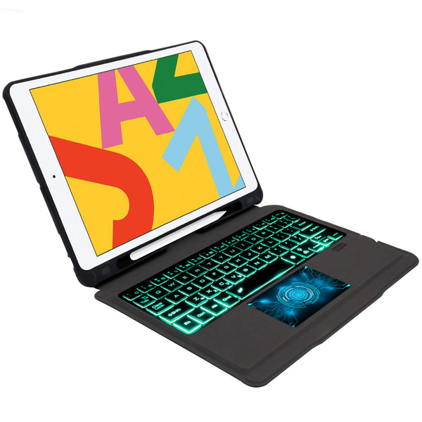 TECPHILE - T206D Wireless Keyboard Case For iPad - 1