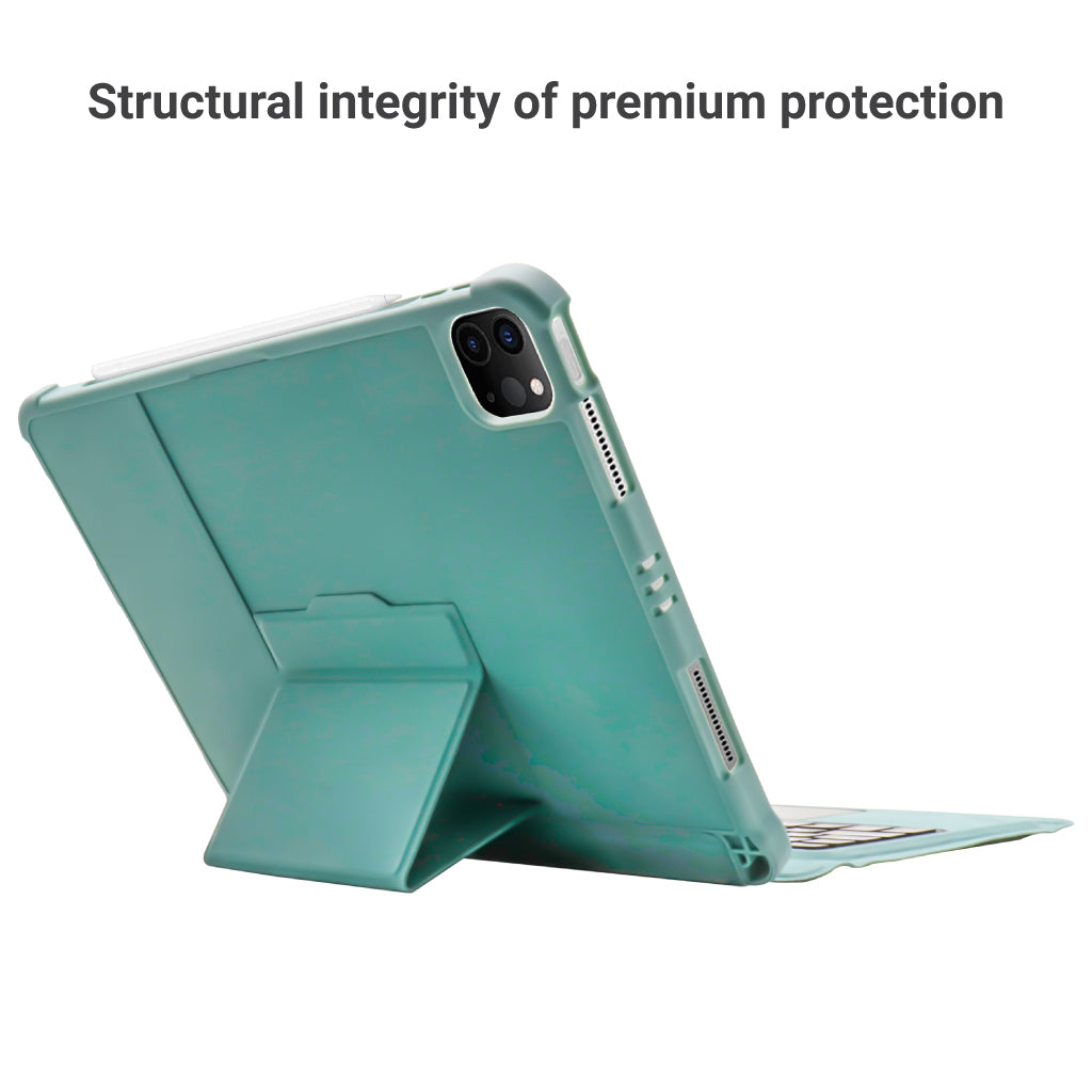 Concept-Kart-TECPHILE-T207D-Wireless-Keyboard-Case-For-iPad-Jasper-Green-1_7