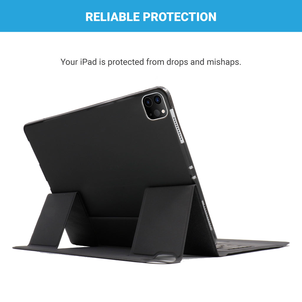 TECPHILE - W129TS Wireless Keyboard Case for iPad Pro 12.9