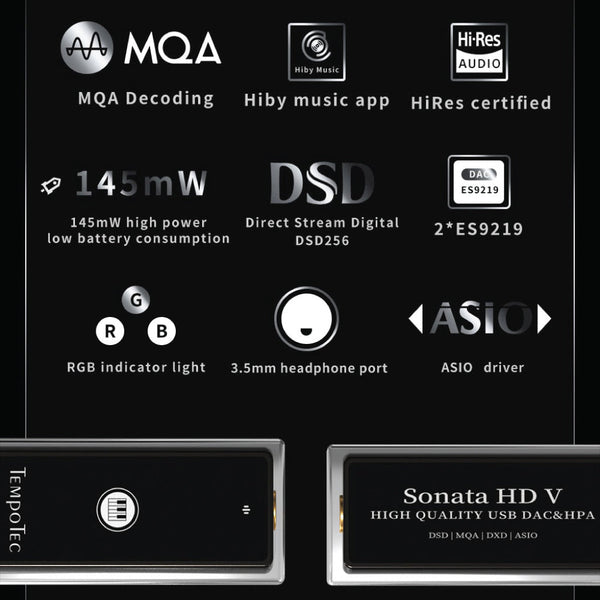 TempoTec - Sonata HD V Portable DAC & Amp - 19