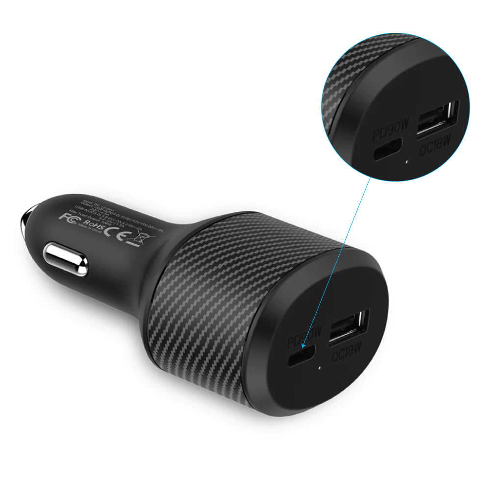 URVNS - C32 108W PD Car Charger