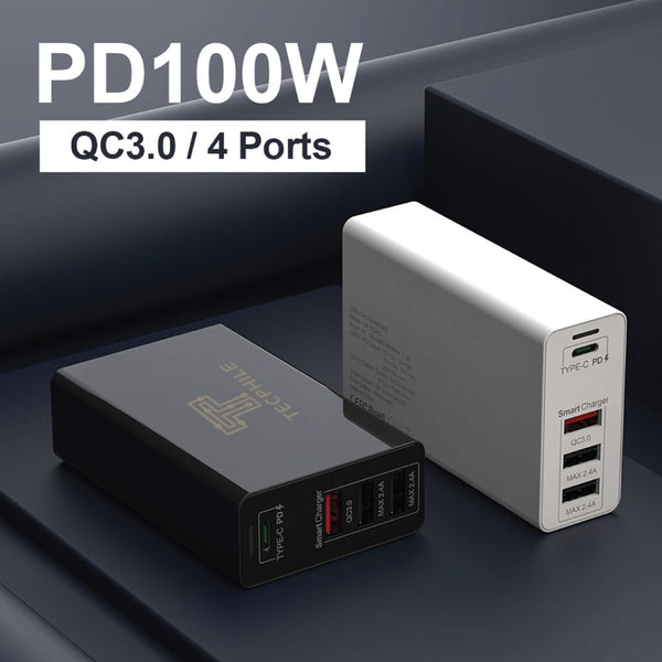 TECPHILE - CP-100PD 100W GaN Charger - 20