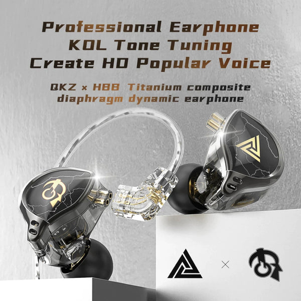 QKZ X HBB Wired IEM - 4