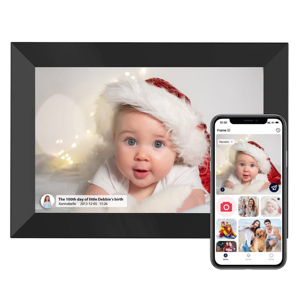 TECPHILE - Scene 8 inch Smart WiFi Photo Frame - 1