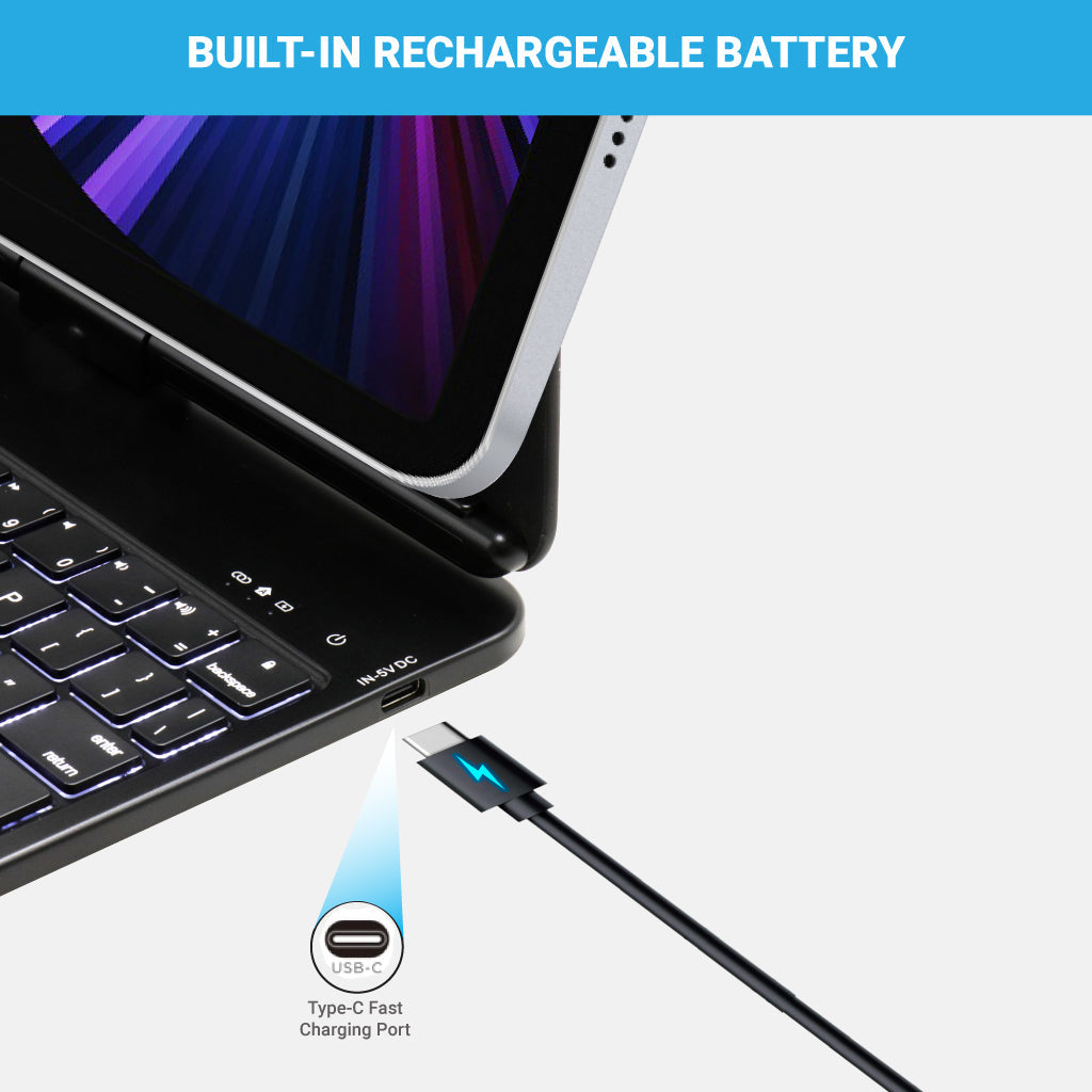 TECPHILE-AP11-Wireless-Magnetic-Keyboard-Case-for-iPad-Black-1-_4