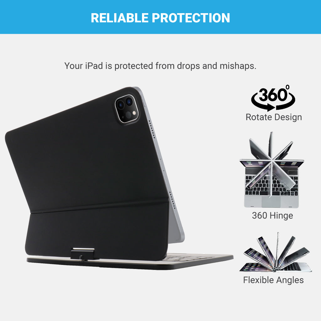 TECPHILE-AP11-Wireless-Magnetic-Keyboard-Case-for-iPad-Black-1-_6