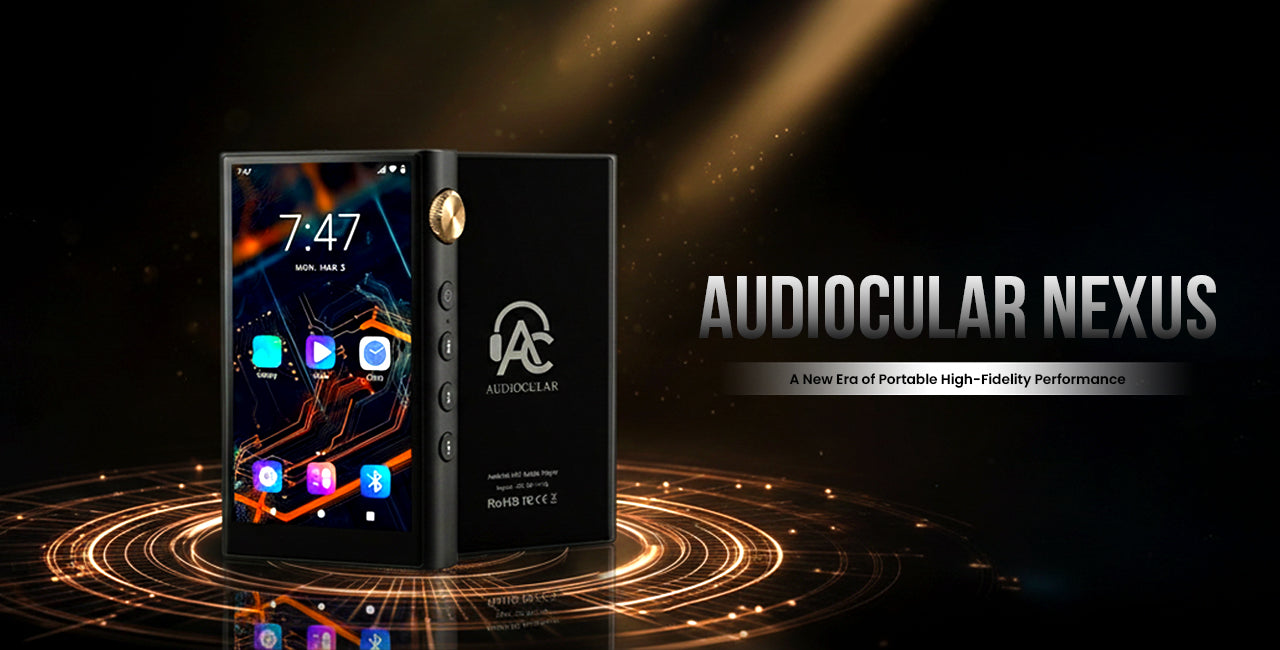 AUDIOCULAR – Nexus HiFi Android 12 Digital Audio Player