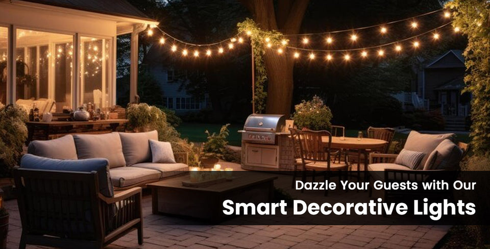 Dazzle Your Guests While Saving Energy with Our Smart Decorative Lights