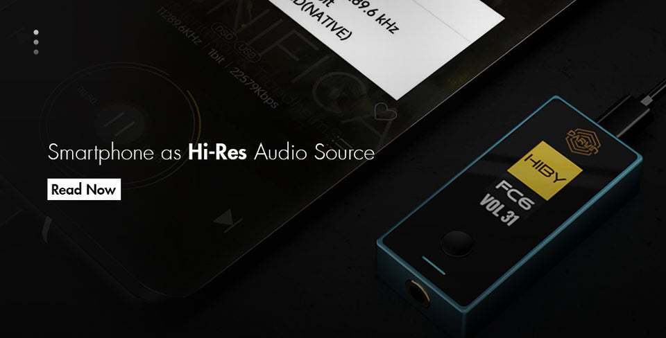How to use your smartphone into an hi-res audio gadget