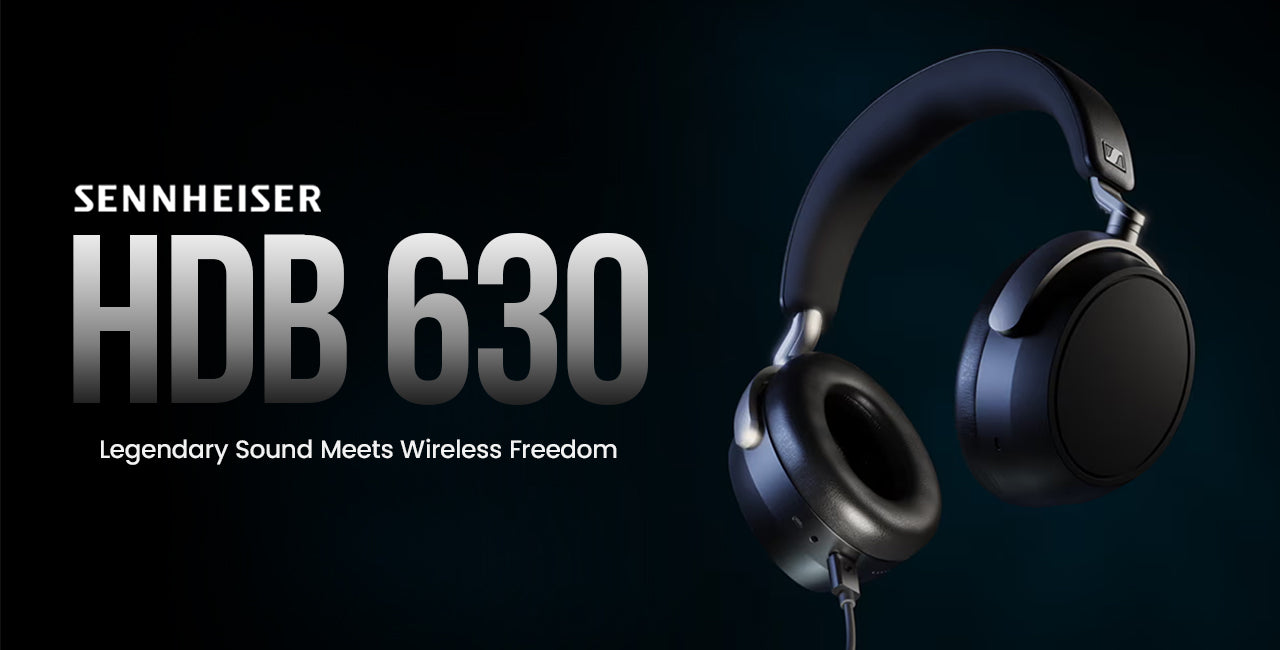 Sennheiser HDB 630: Legendary Sound Meets Wireless Freedom