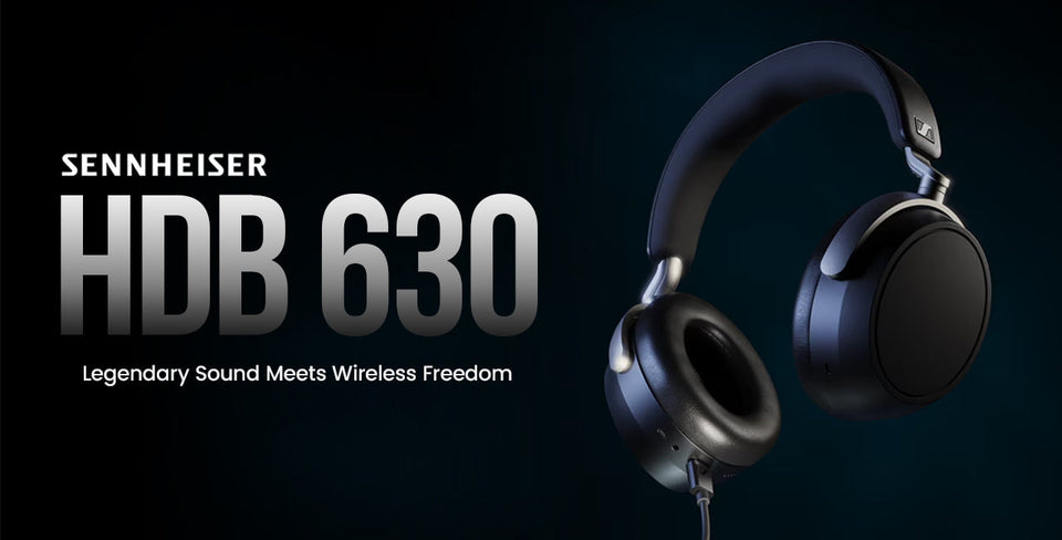 Sennheiser HDB 630: Legendary Sound Meets Wireless Freedom