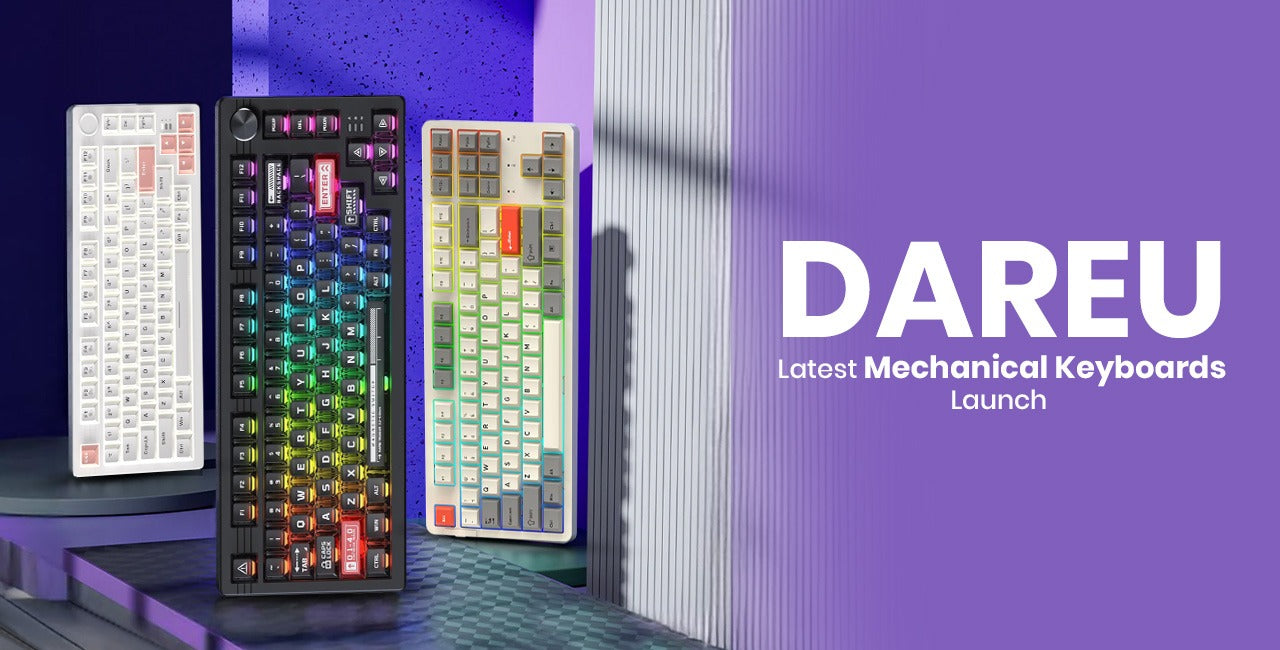 DAREU Latest Mechanical Keyboards Launch