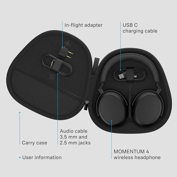 Sennheiser – Momentum 4 Wireless BT 5.2 Headphones - 10