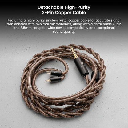 7Hz x Crinacle – Divine 14.5mm Planar Magnetic IEM