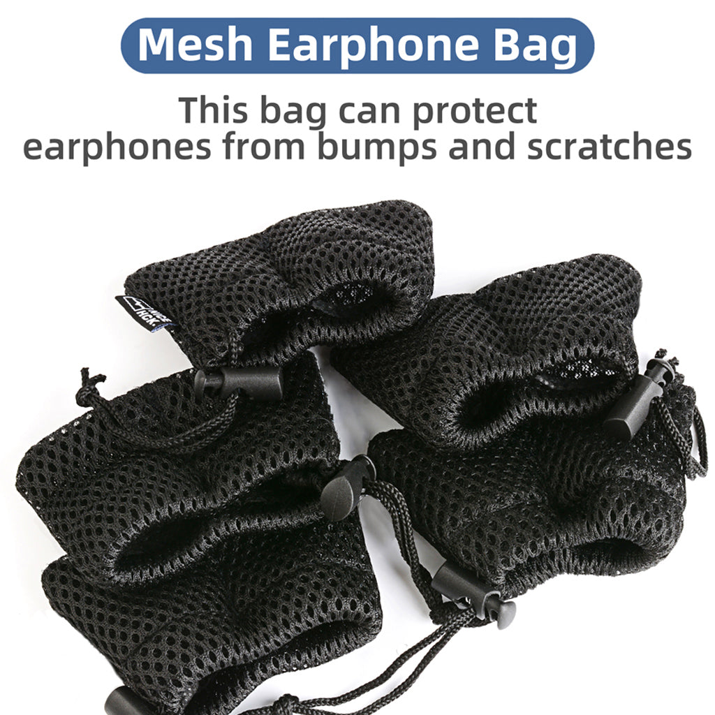 AUDIOCULAR Portable Mesh Bag Pouch for IEMs, Earbuds