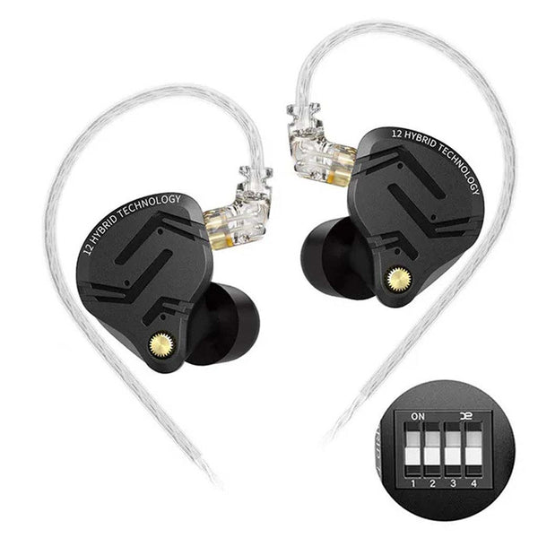 KZ - ZS12 PRO X Hybrid Drivers IEM - 12
