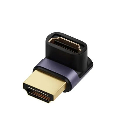TECPHILE - 8K UHD HDMI 2.1 Adapter L Shaped Adaptor