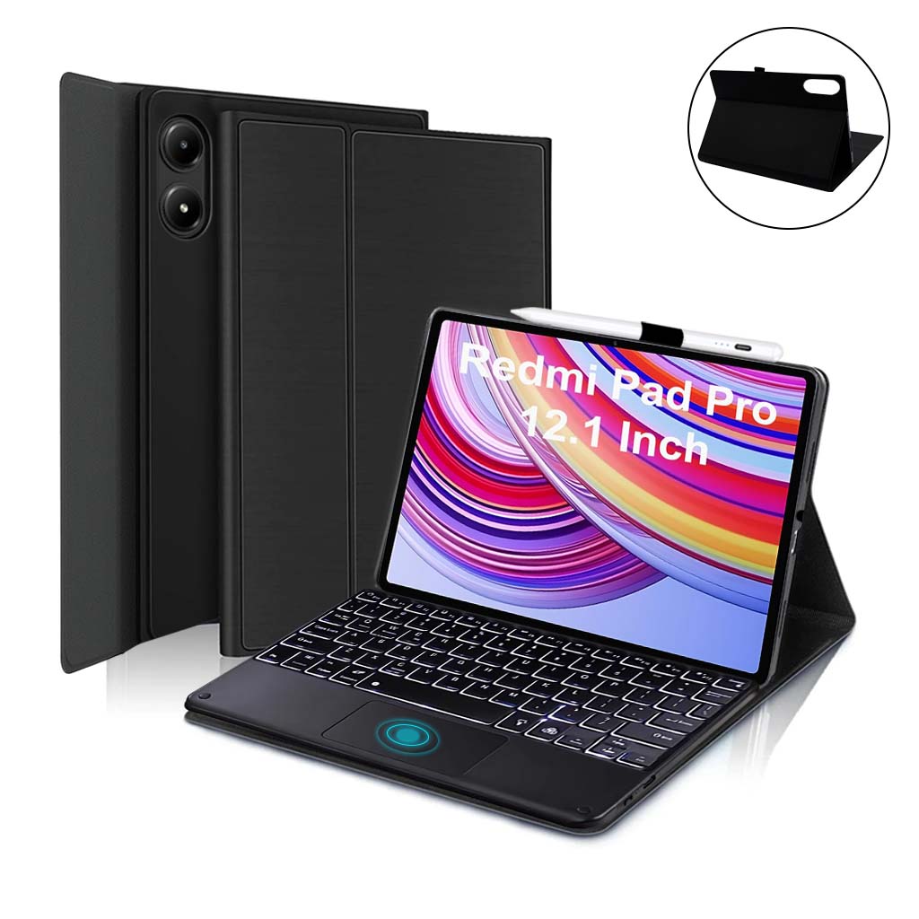 RM121 Keyboard Case for Xiaomi Redmi Pad 2 Pro, Redmi Pad Pro 12.1-inch
