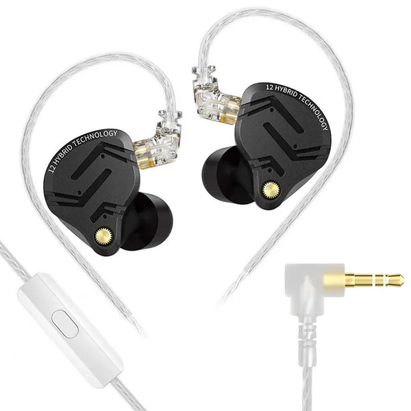 KZ ZS12 Pro X IEM + AUDIOCULAR D10 DAC Dongle - 2