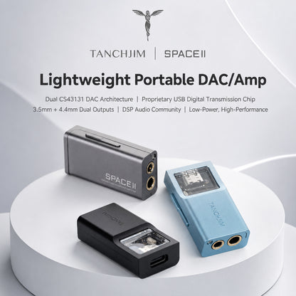 TANCHJIM - Space II Dual CS43131 Portable USB DAC & Amp