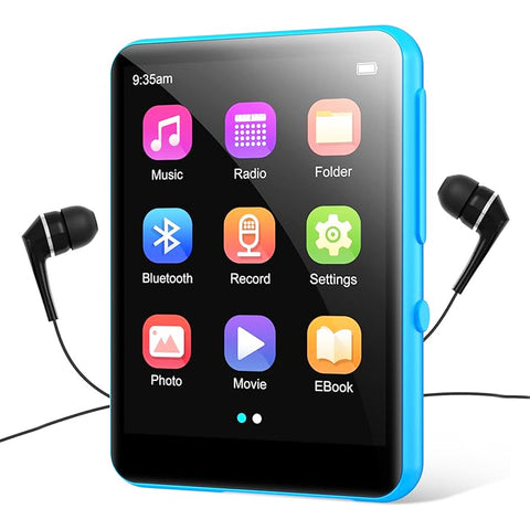 Buy blue SWOFY - M4 Portable Music Player (Demo Unit)