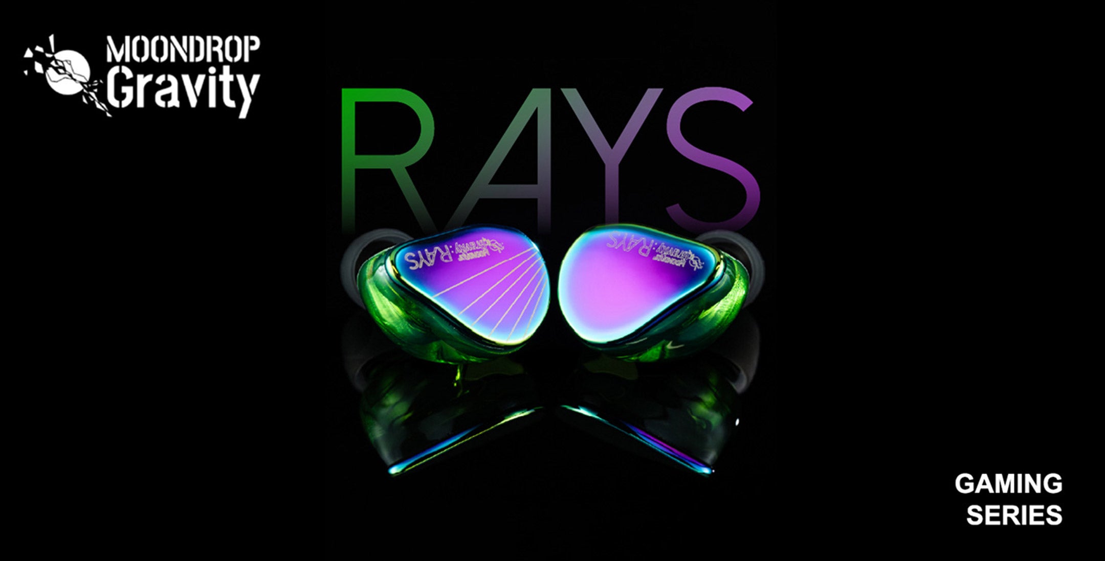 MOONDROP RAYS Gaming Earphones Gravity USB-C DSP Game Sound