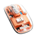 TECPHILE – M133 Transparent Multi Device Wireless Mouse - 18