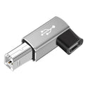 TECPHILE – USB B to USB C Printer Square Port Adapter - 25