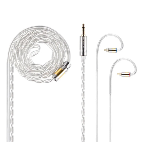 NICEHCK SnowCat Silver Plated OCC Upgrade Cable for IEM - 6