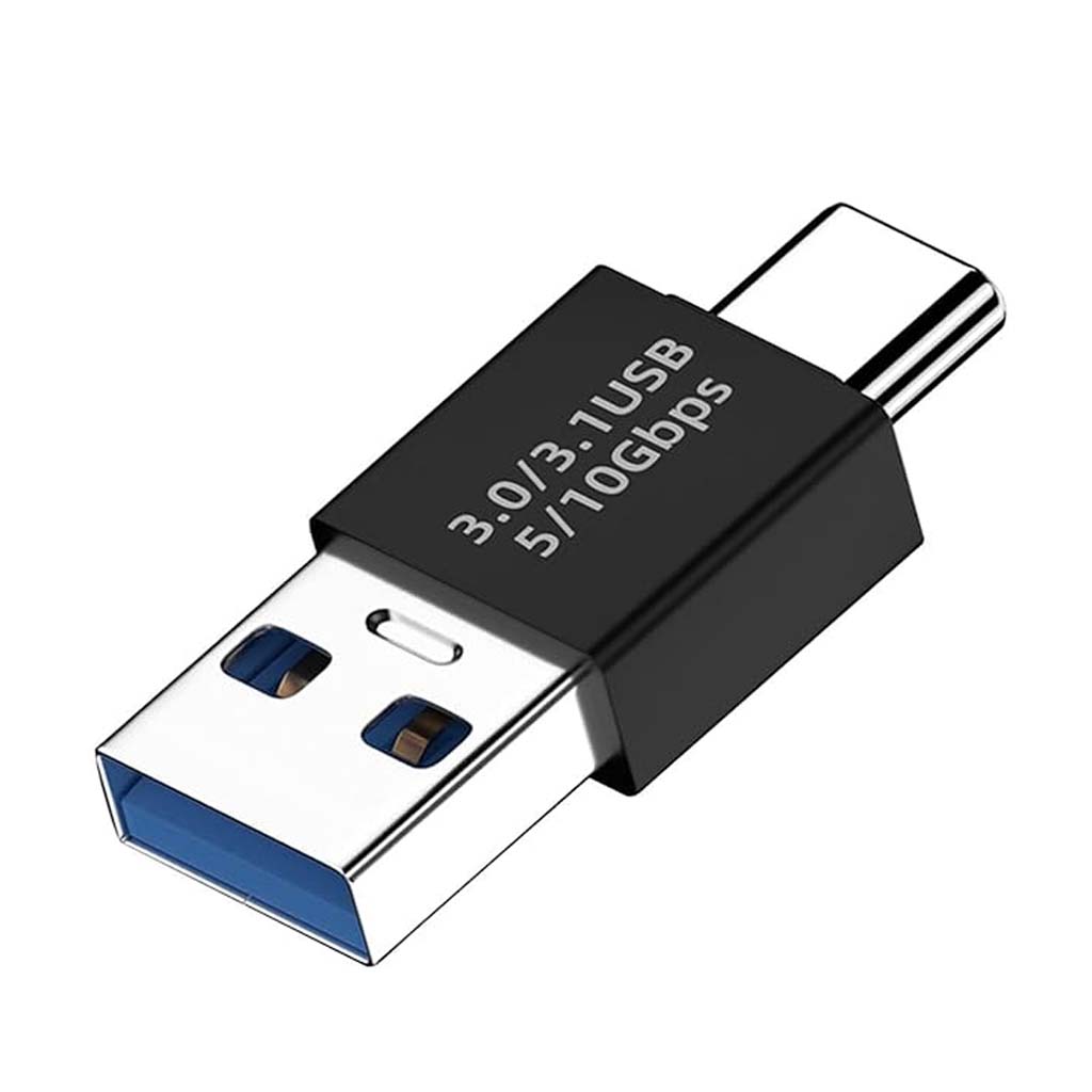 TECPHILE Type C to USB A Converter for Laptop, Tablet