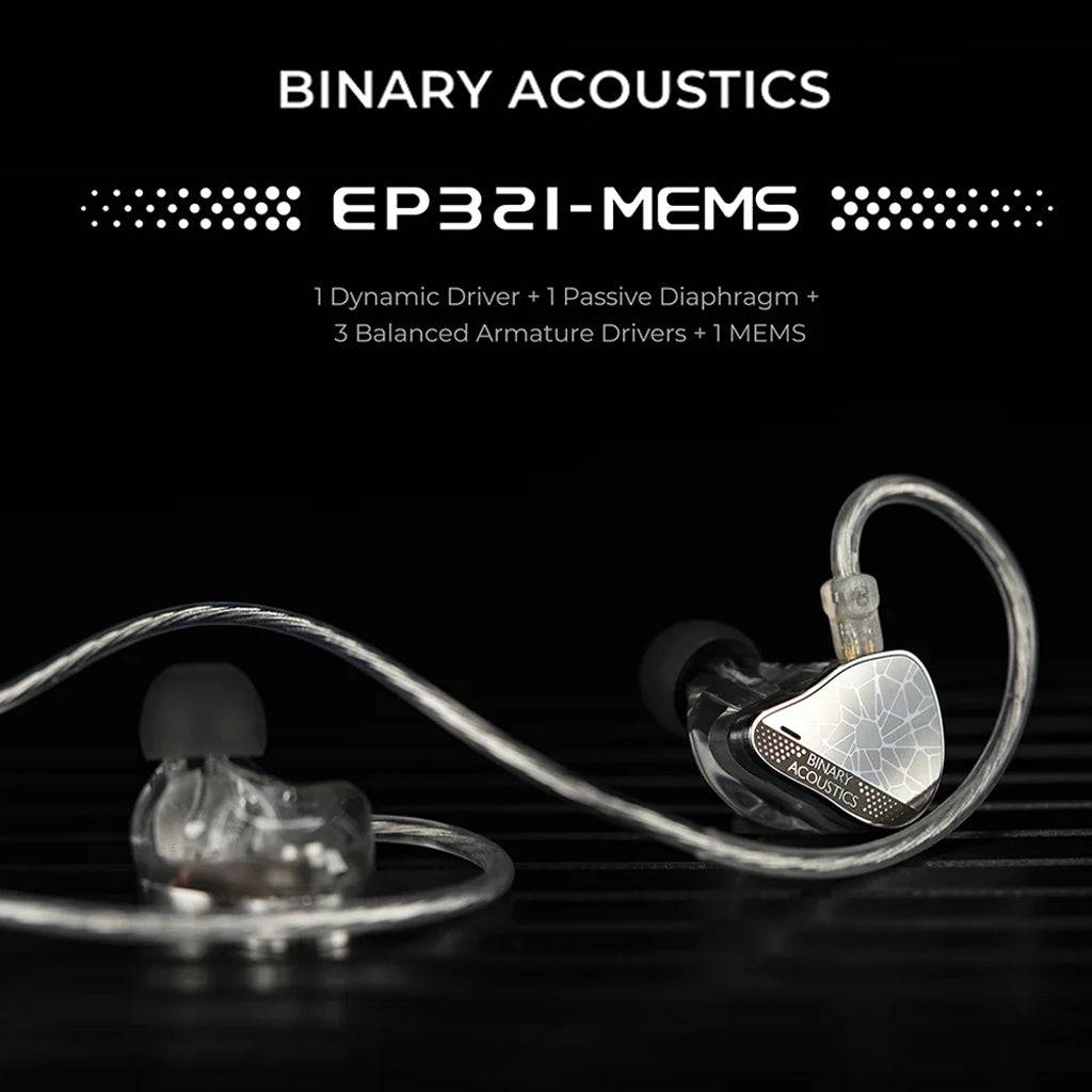 BINARY – EP321 MEMS Tribrid In-Ear Monior – Concept Kart