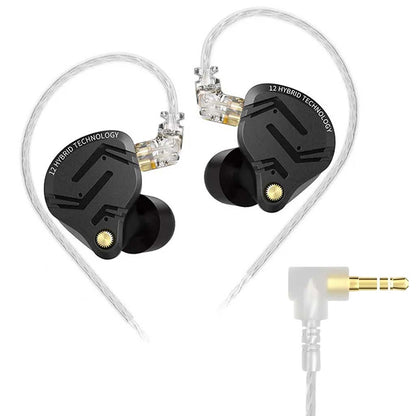 KZ - ZS12 PRO X Hybrid Drivers IEM