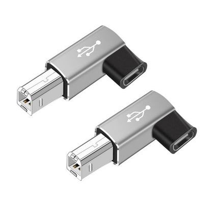 TECPHILE USB B to USB C Printer Square Port Adapter