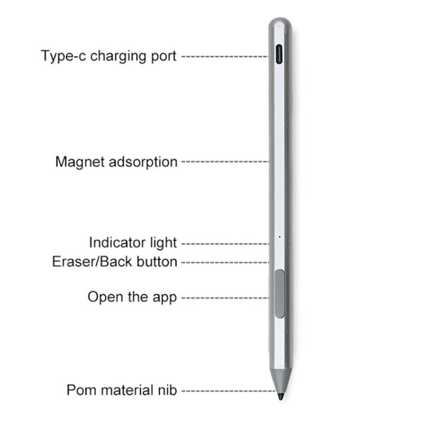 TECPHILE – WR19 Stylus Pen for Microsoft Surface - 10