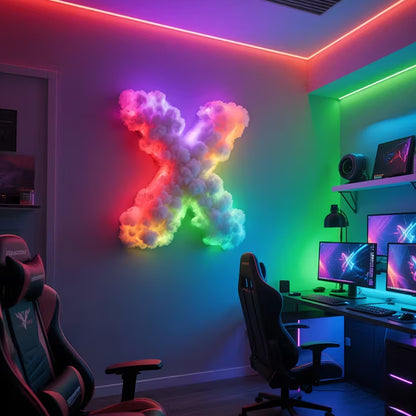 TECPHILE -  3D Customizable DIY Cloud Light with App & Remote Control