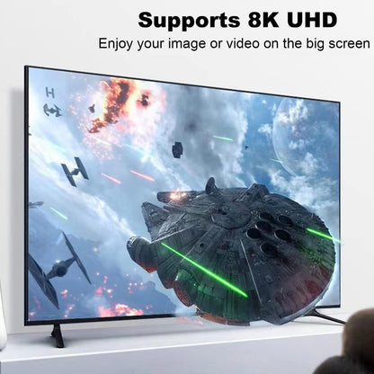 TECPHILE - DisplayPort Adapter 8K@60Hz