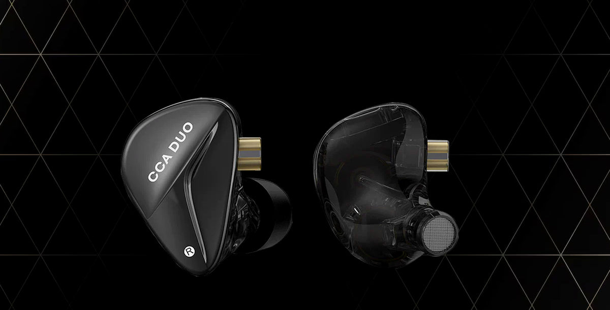 Cca In Ear CCA Duo In-Ear Monitor wired IEMs with Mic | Concept Kart