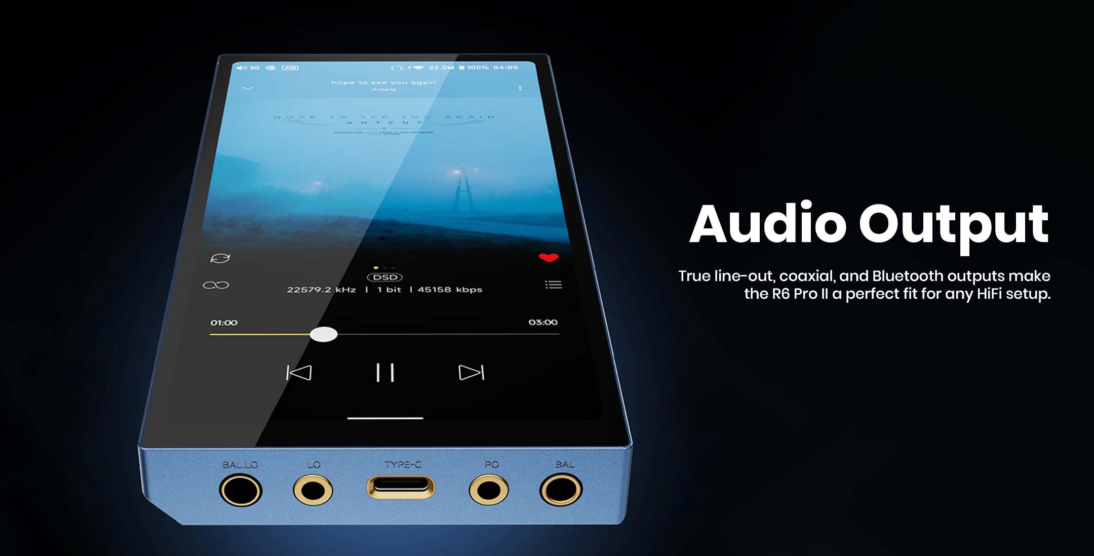 HiBy R6 Pro II - Digital Music Player | Dual DAC, Snapdragon