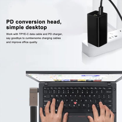 TECPHILE - 100W Female Type-C Laptop Adapter for DELL