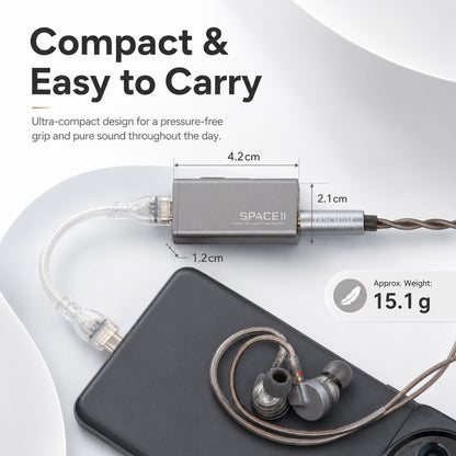 TANCHJIM - Space II Dual CS43131 Portable USB DAC & Amp