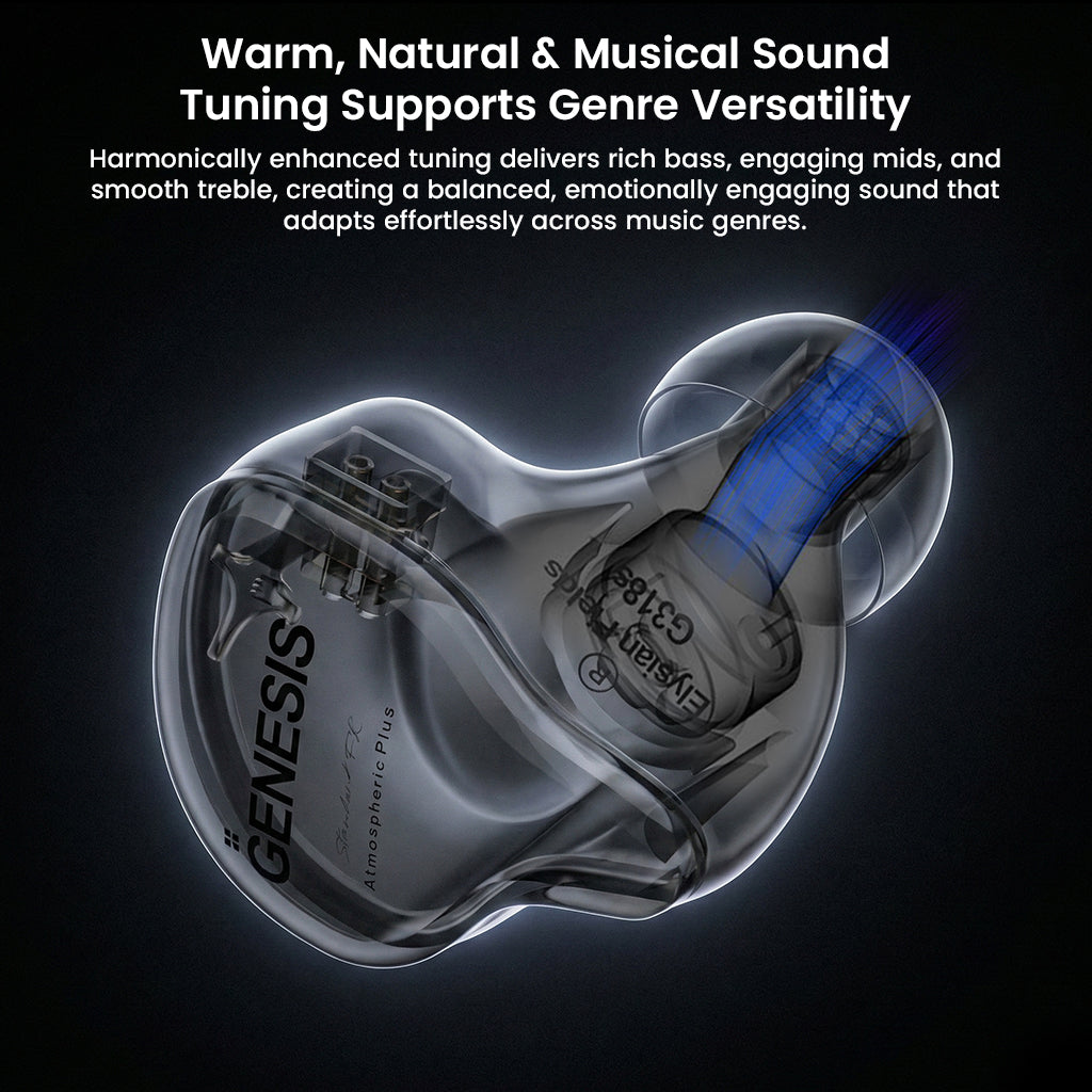 EarAcoustic Audio - GENESIS G318 Single 11.40mm DD IEM – Concept Kart